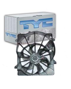 TYC Dual Radiator and Condenser Fan Assembly
