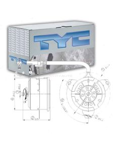 TYC Engine Cooling Fan Motor