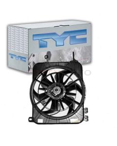 TYC Dual Radiator and Condenser Fan Assembly