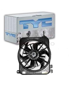 TYC Dual Radiator and Condenser Fan Assembly