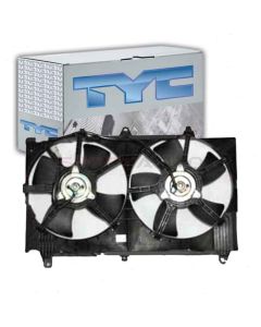 TYC Dual Radiator and Condenser Fan Assembly