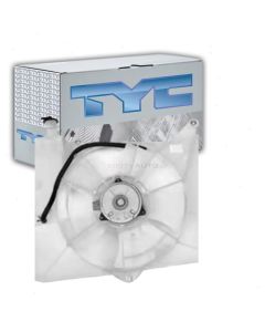 TYC Dual Radiator and Condenser Fan Assembly