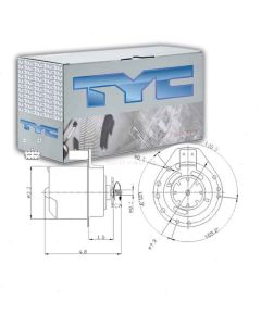 TYC Engine Cooling Fan Motor
