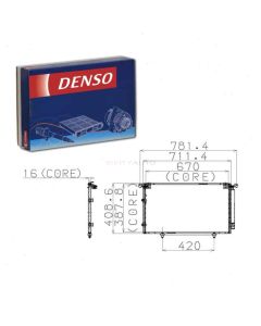 DENSO A/C Condenser