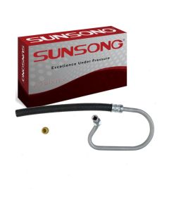 Sunsong Power Steering Return Line Hose Assembly