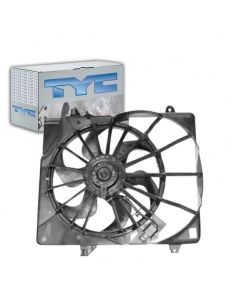 TYC Dual Radiator and Condenser Fan Assembly