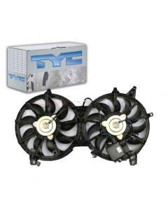 TYC Dual Radiator and Condenser Fan Assembly