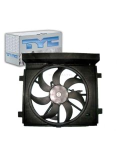 TYC Dual Radiator and Condenser Fan Assembly
