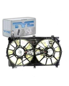 TYC Dual Radiator and Condenser Fan Assembly