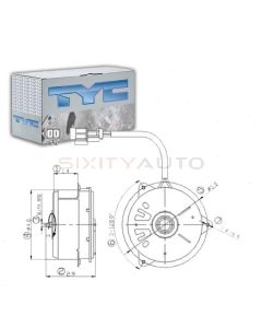 TYC Engine Cooling Fan Motor