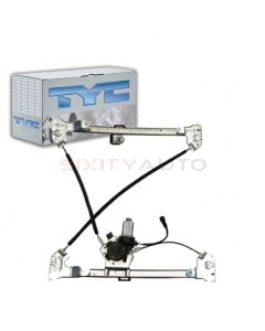 TYC Power Window Motor and Regulator Assembly
