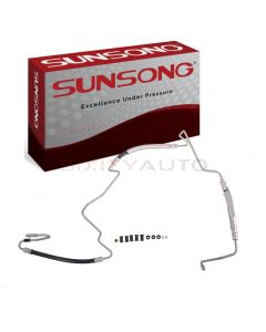 Sunsong Power Steering Pressure Line Hose Assembly