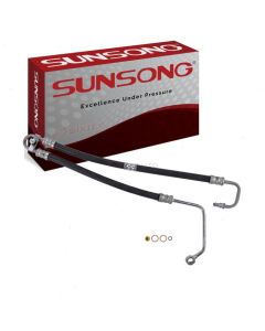 Sunsong Power Steering Pressure Line Hose Assembly