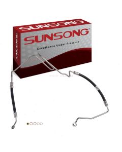 Sunsong Power Steering Pressure Line Hose Assembly