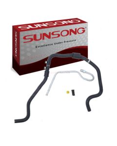 Sunsong Power Steering Return Line Hose Assembly