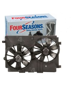 Four Seasons Dual Radiator and Condenser Fan Assembly