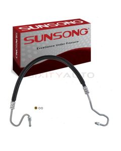 Sunsong Power Steering Pressure Line Hose Assembly
