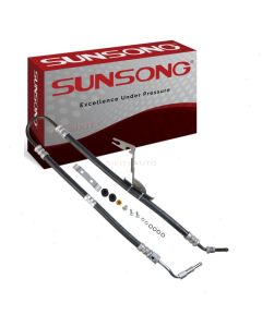 Sunsong Power Steering Pressure Line Hose Assembly