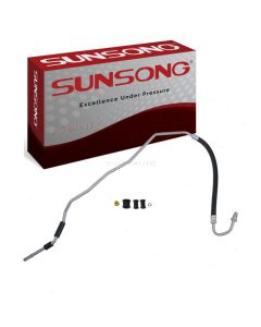 Sunsong Power Steering Return Line Hose Assembly