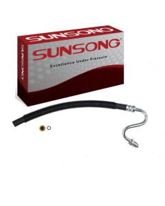 Sunsong Power Steering Return Line Hose Assembly