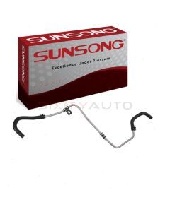 Sunsong Power Steering Return Line Hose Assembly