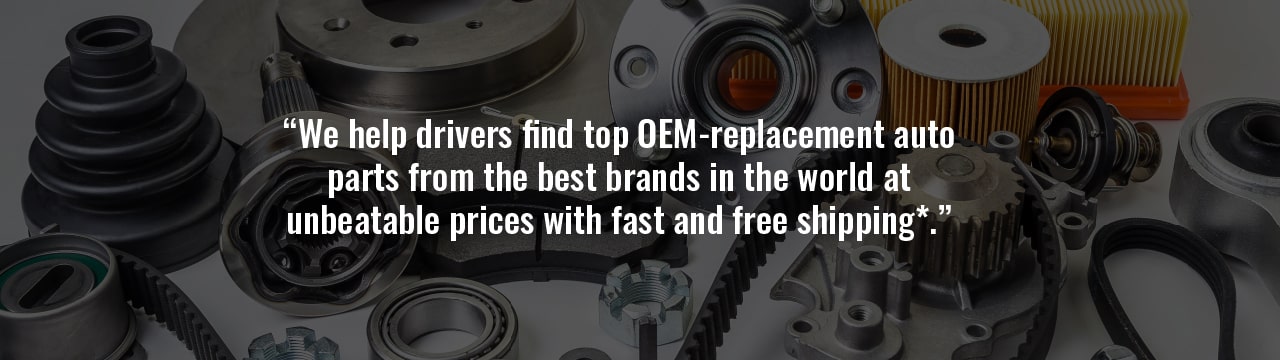 Sixity Auto helps drivers find top OEM-replacement auto parts from the best brands at unbeatable prices.