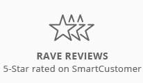 5-star customer rated at smartcustomer